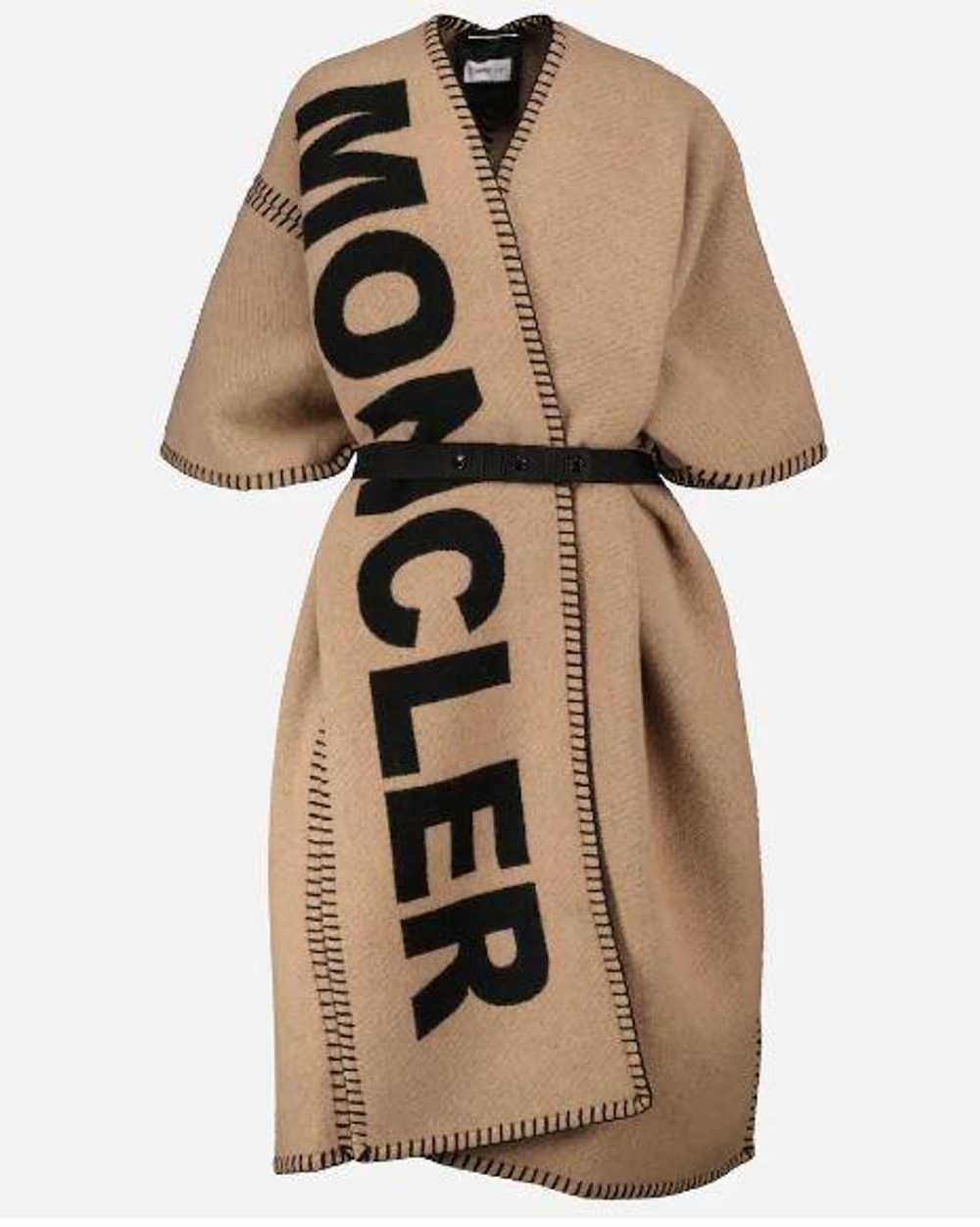 Moncler Beige Wool Blend Mantella Poncho - image 3