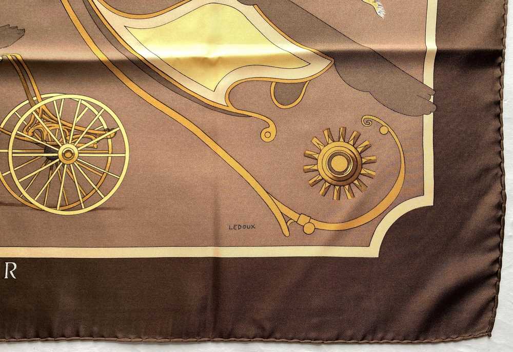 Product Details Vintage Carrossier Silk Scarf 90 - image 4