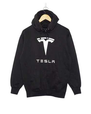 Tesla Tesla Official Big Logo Hoodie Sweatshirt - image 1