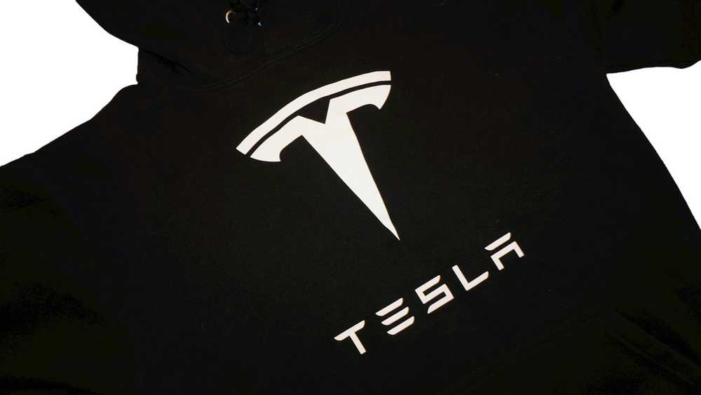 Tesla Tesla Official Big Logo Hoodie Sweatshirt - image 4