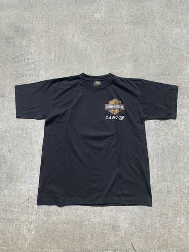 Vintage Vintage 90s Harley Davidson In Cancun Tee