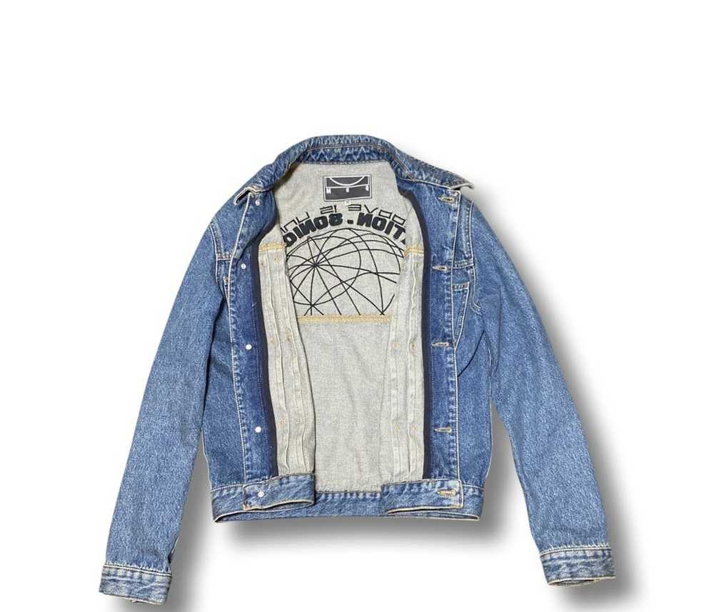 Alexander McQueen Alexander McQueen denim jacket … - image 2