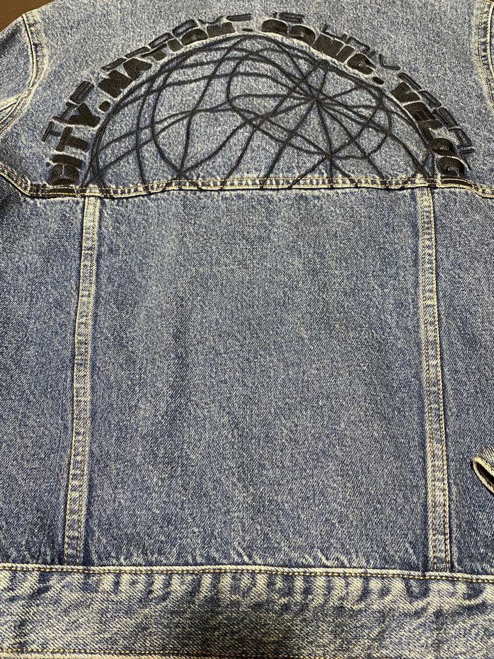 Alexander McQueen Alexander McQueen denim jacket … - image 4