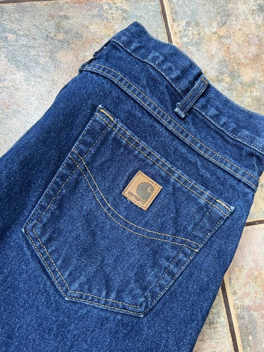 Carhartt × Vintage Carhartt Denim Workwear Jeans … - image 2