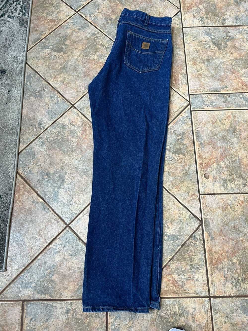 Carhartt × Vintage Carhartt Denim Workwear Jeans … - image 3
