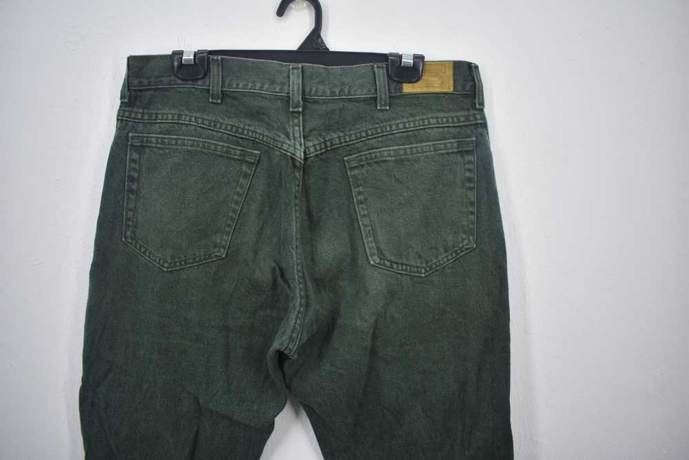 L.L. Bean × Vintage Vintage L.L. Bean Green Jeans… - image 2