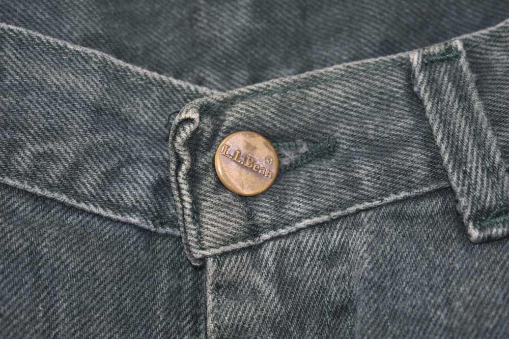 L.L. Bean × Vintage Vintage L.L. Bean Green Jeans… - image 5