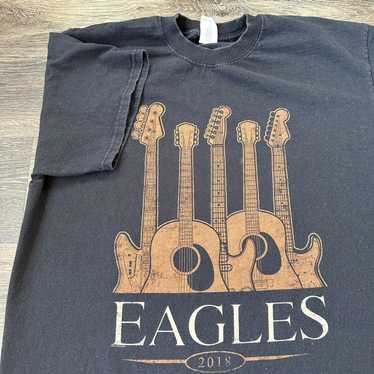 Eagles On The Border Concert Rock Band Tour Vintage Rare1974 T