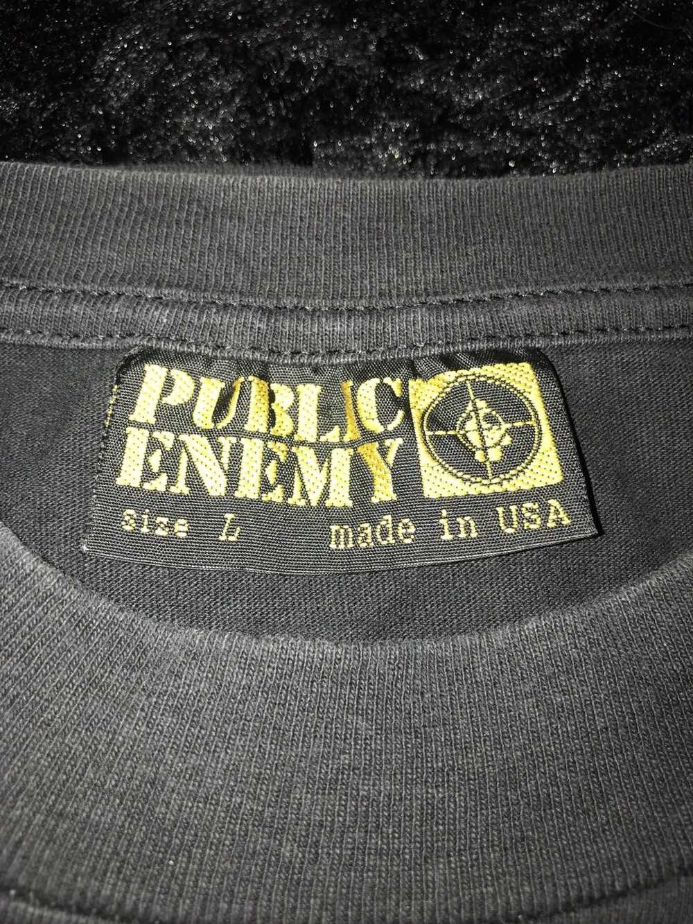 Public Enemy × Rap Tees Vintage 90s Public enemy … - image 8