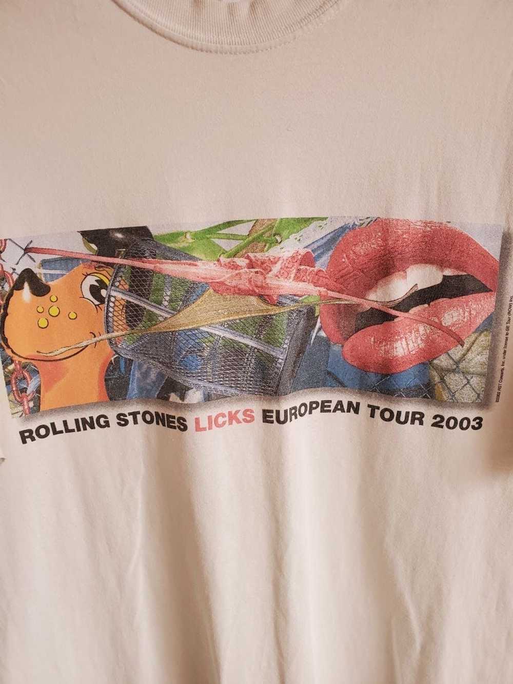 The Rolling Stones × Tour Tee × Vintage Vintage T… - image 3