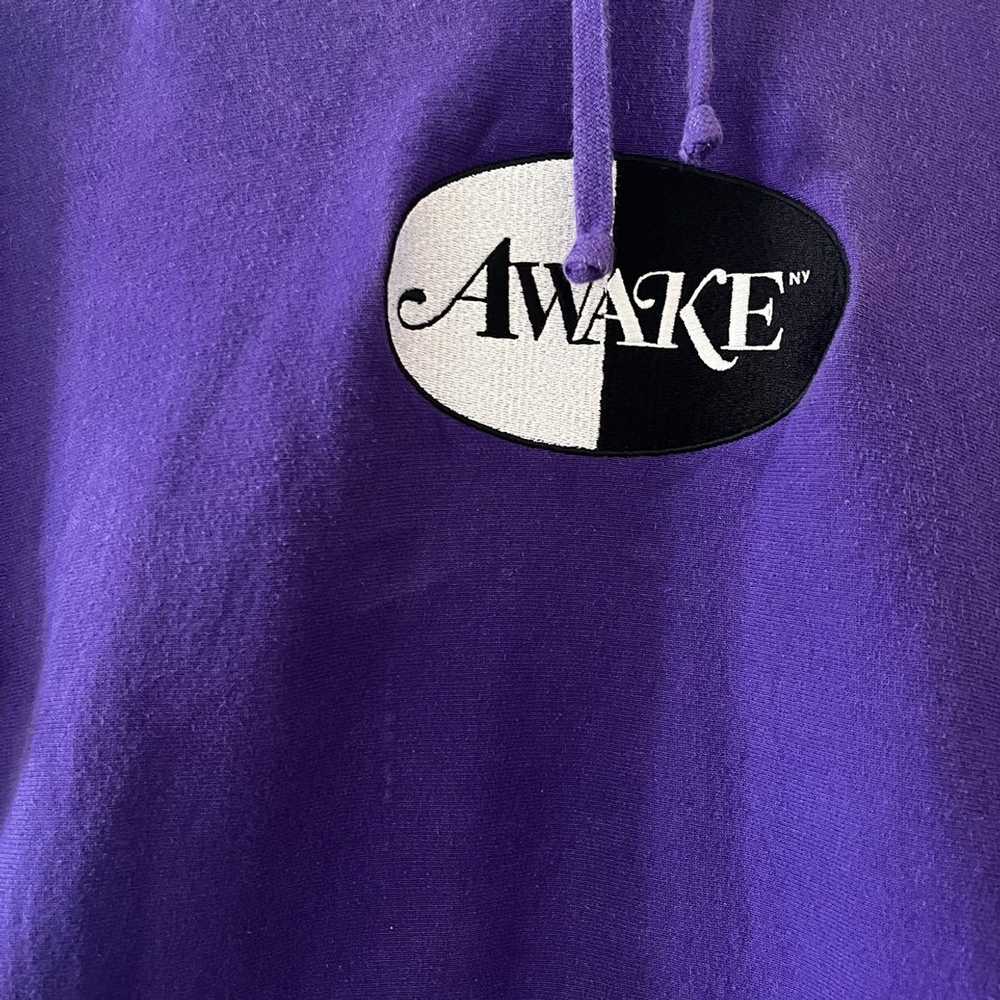 Awake Awake purple sweatshirt/hoodie size Medium - image 4