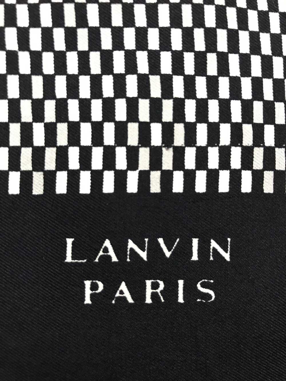 Designer × Lanvin × Vintage Vintage Lanvin Silk S… - image 6