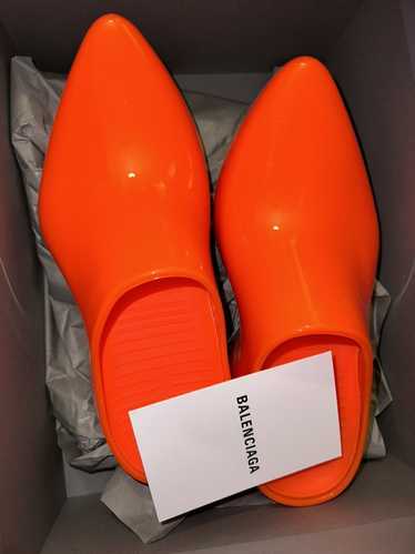 Balenciaga Balenciaga Clogs (Orange) - image 1
