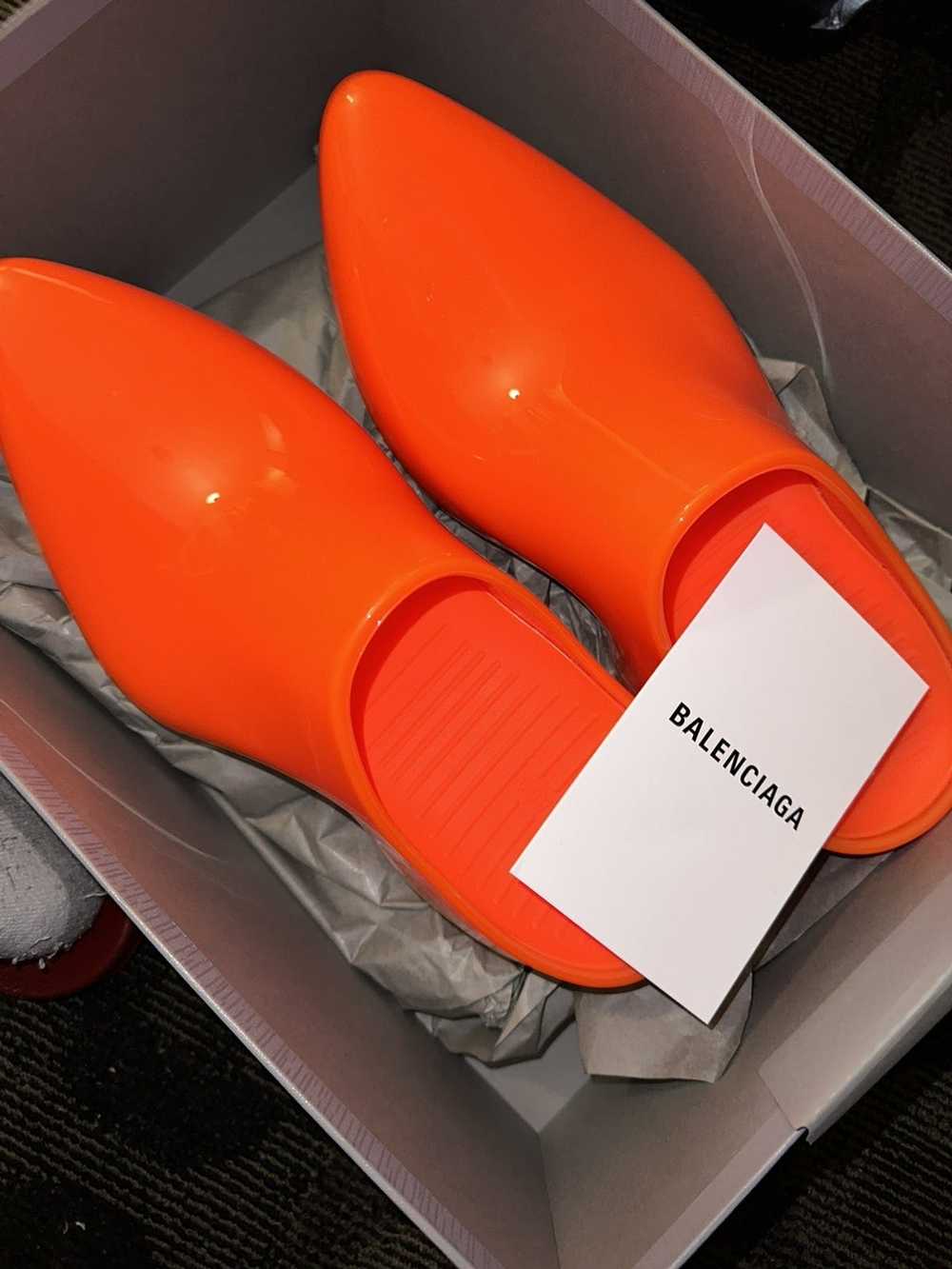 Balenciaga Balenciaga Clogs (Orange) - image 2