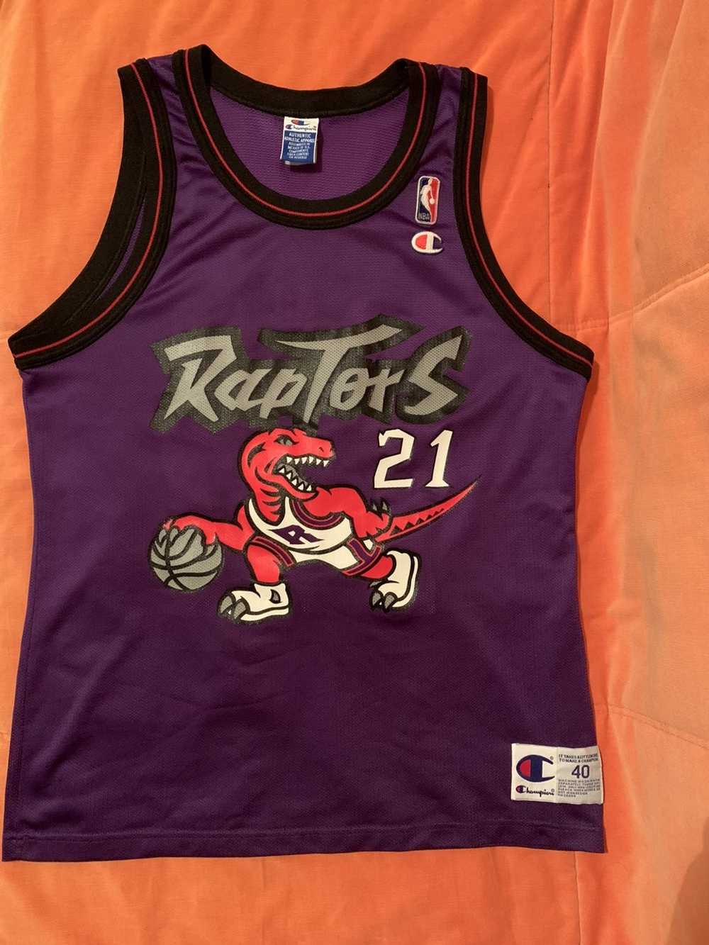 Champion NBA Toronto Raptors Camby rookie jersey … - image 1
