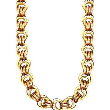 Antique 15K Yellow Gold Chain