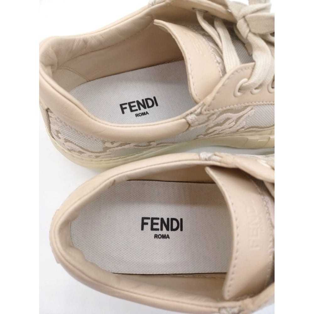 Fendi Leather trainers - image 4