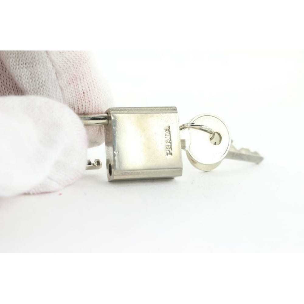 Prada Silver bag charm - image 2