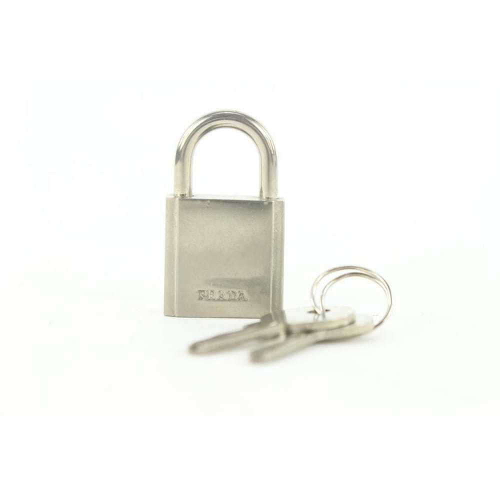 Prada Silver bag charm - image 4