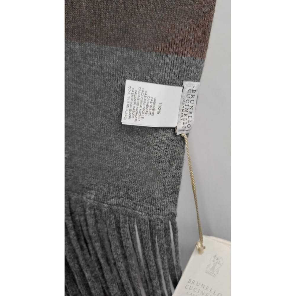 Brunello Cucinelli Cashmere scarf - image 3