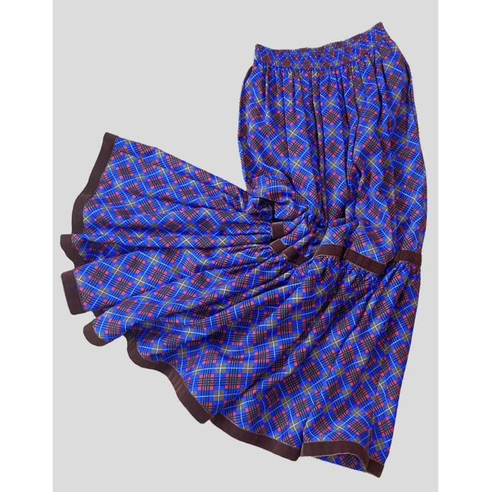Yves Saint Laurent Wool maxi skirt - image 3