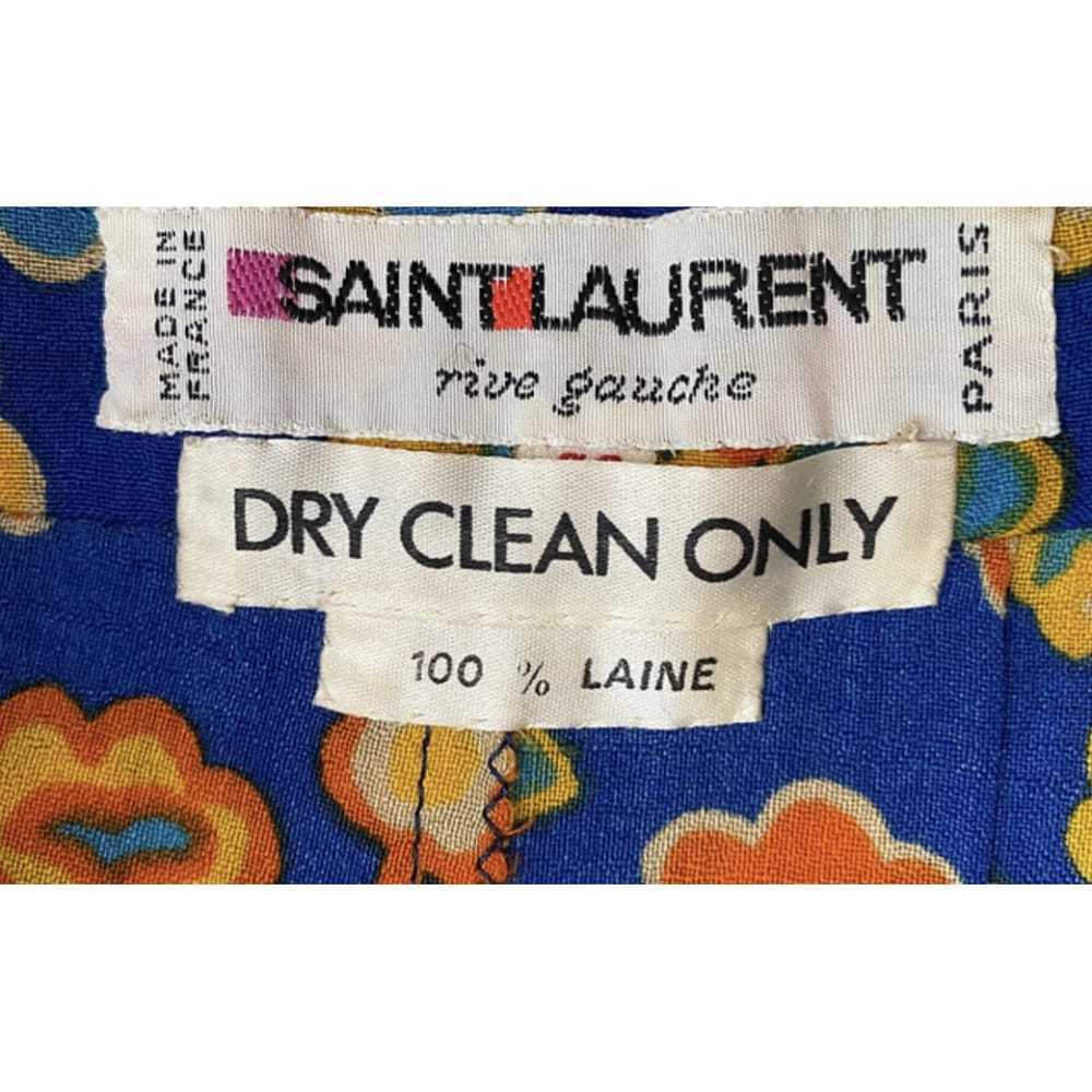 Yves Saint Laurent Wool maxi skirt - image 2