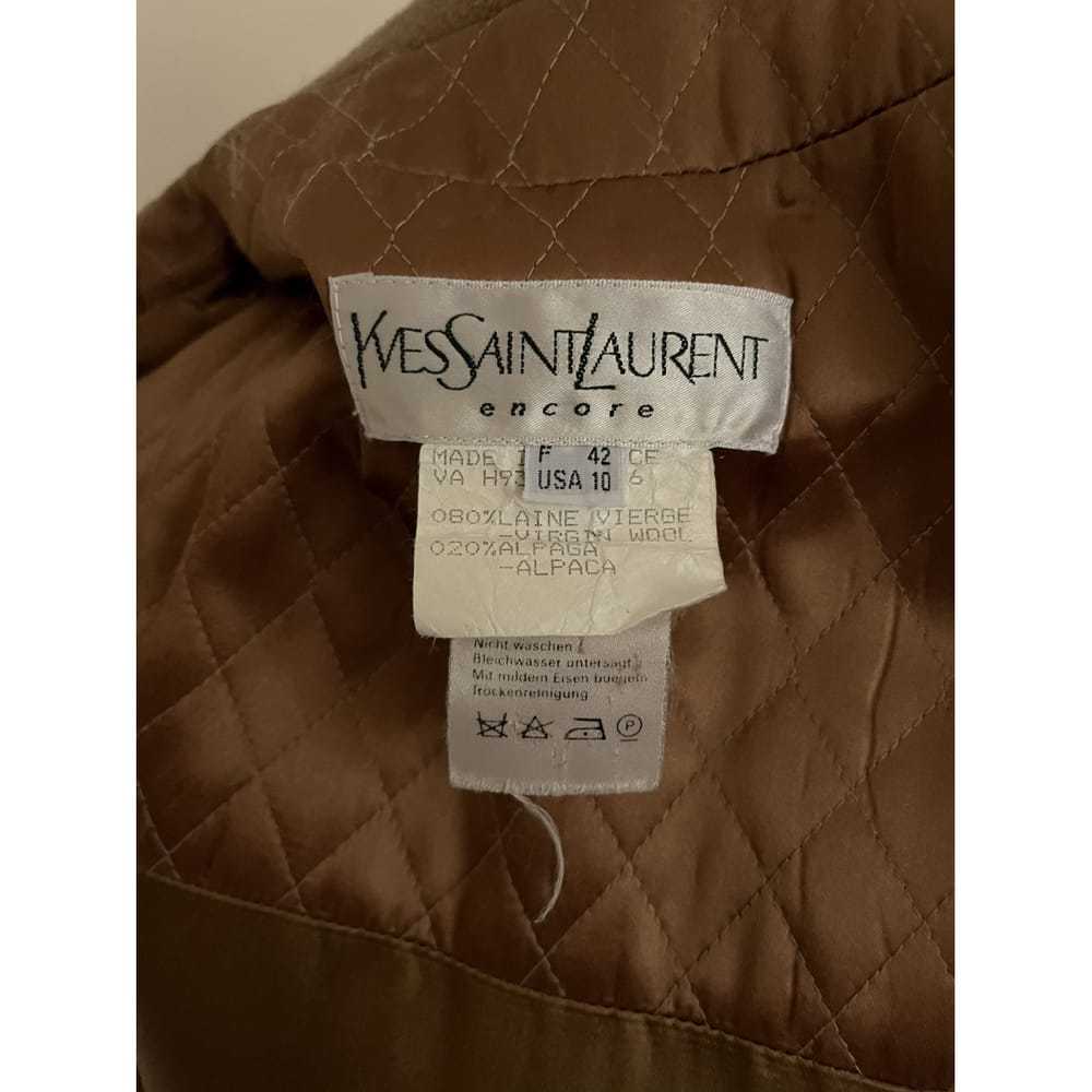 Yves Saint Laurent Wool coat - image 3
