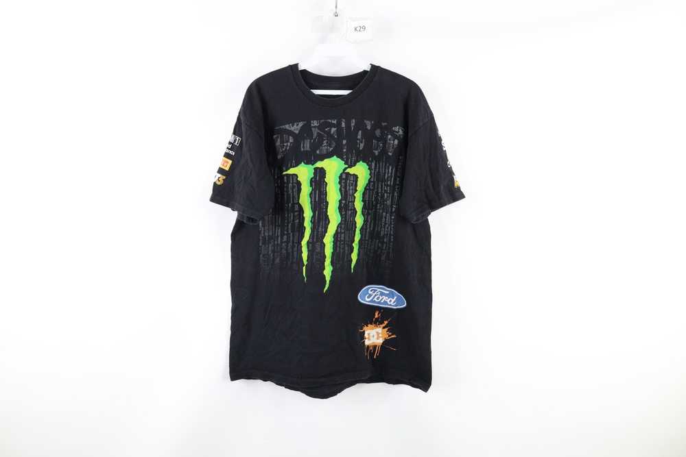 Vintage Vintage DC Shoes Monster Energy Drink Blo… - image 1