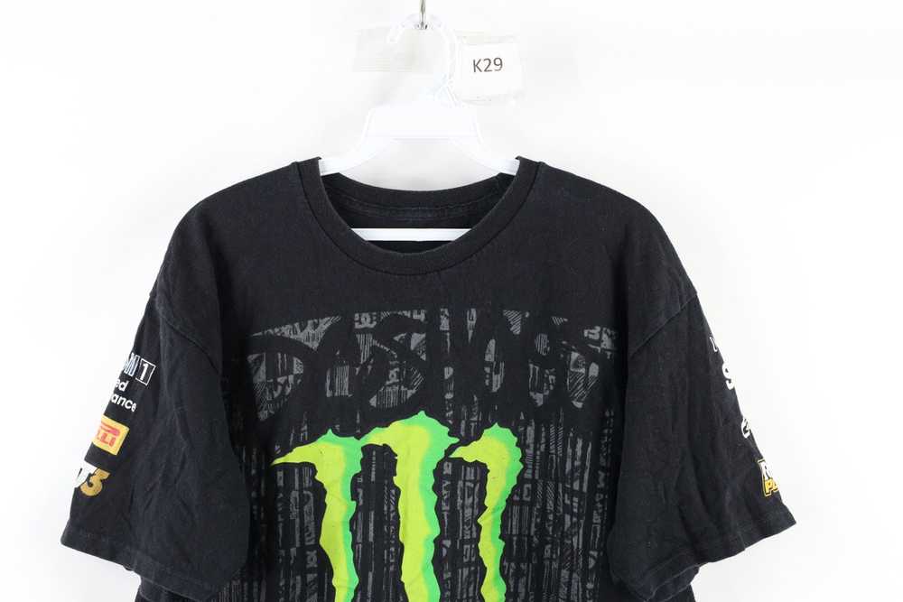 Vintage Vintage DC Shoes Monster Energy Drink Blo… - image 2