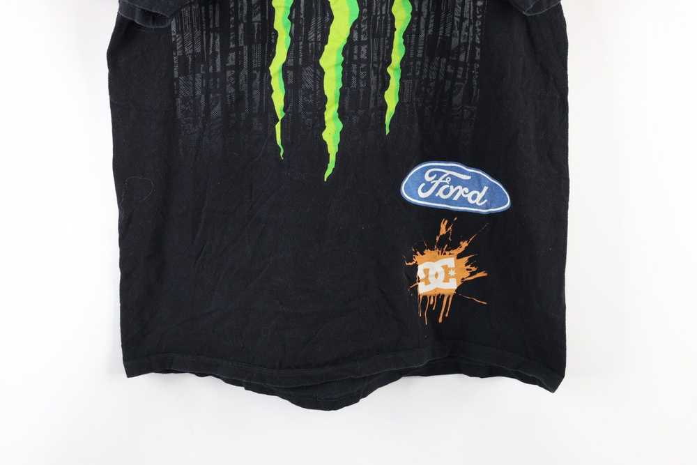 Vintage Vintage DC Shoes Monster Energy Drink Blo… - image 3