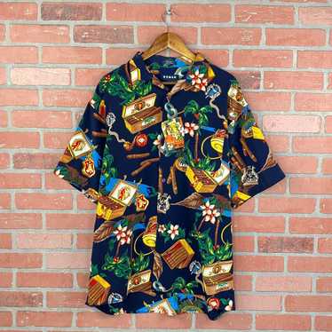 Vintage cigar print shirt - Gem