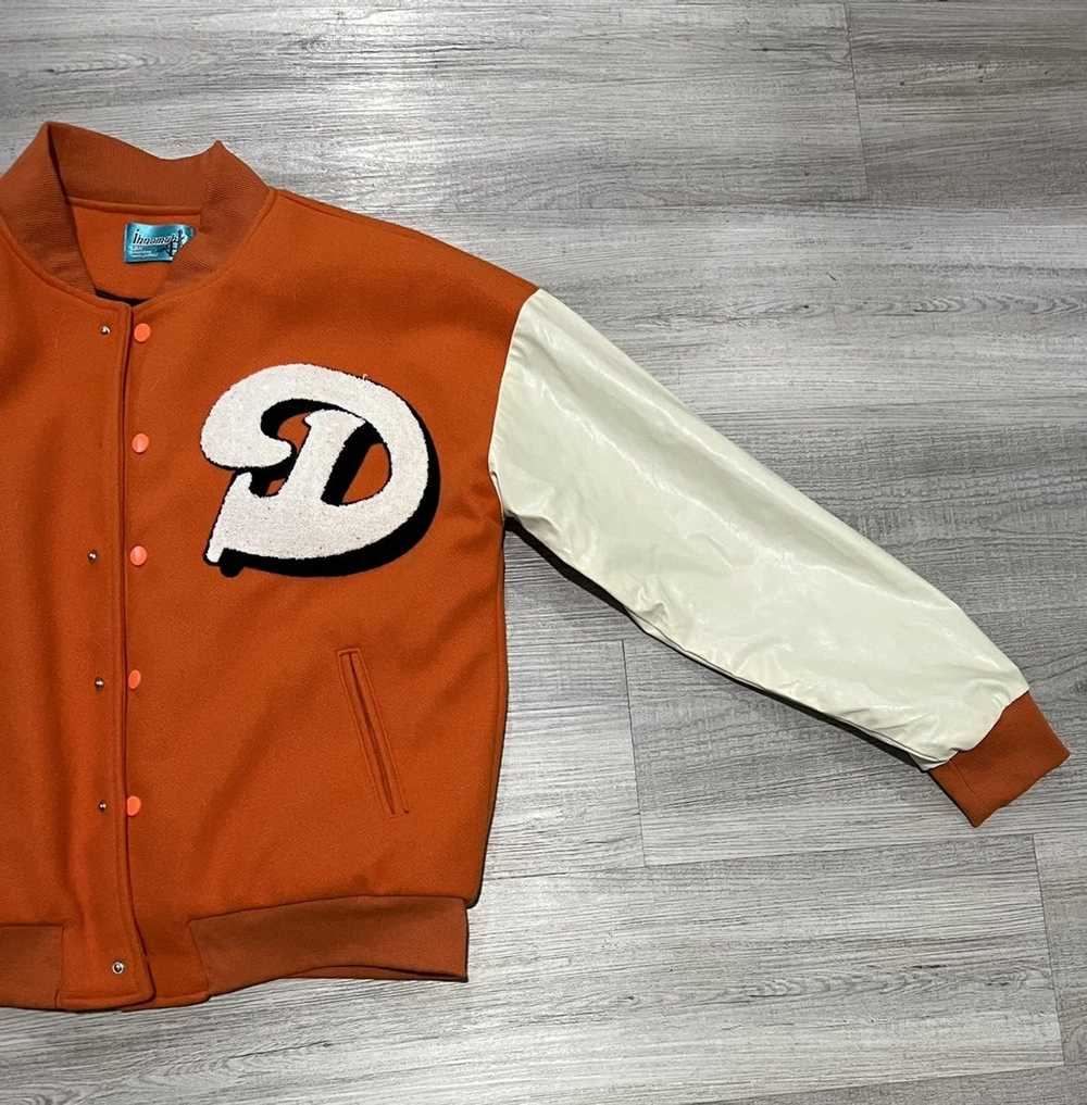Vintage Orange Big D Varsity Jacket - image 2