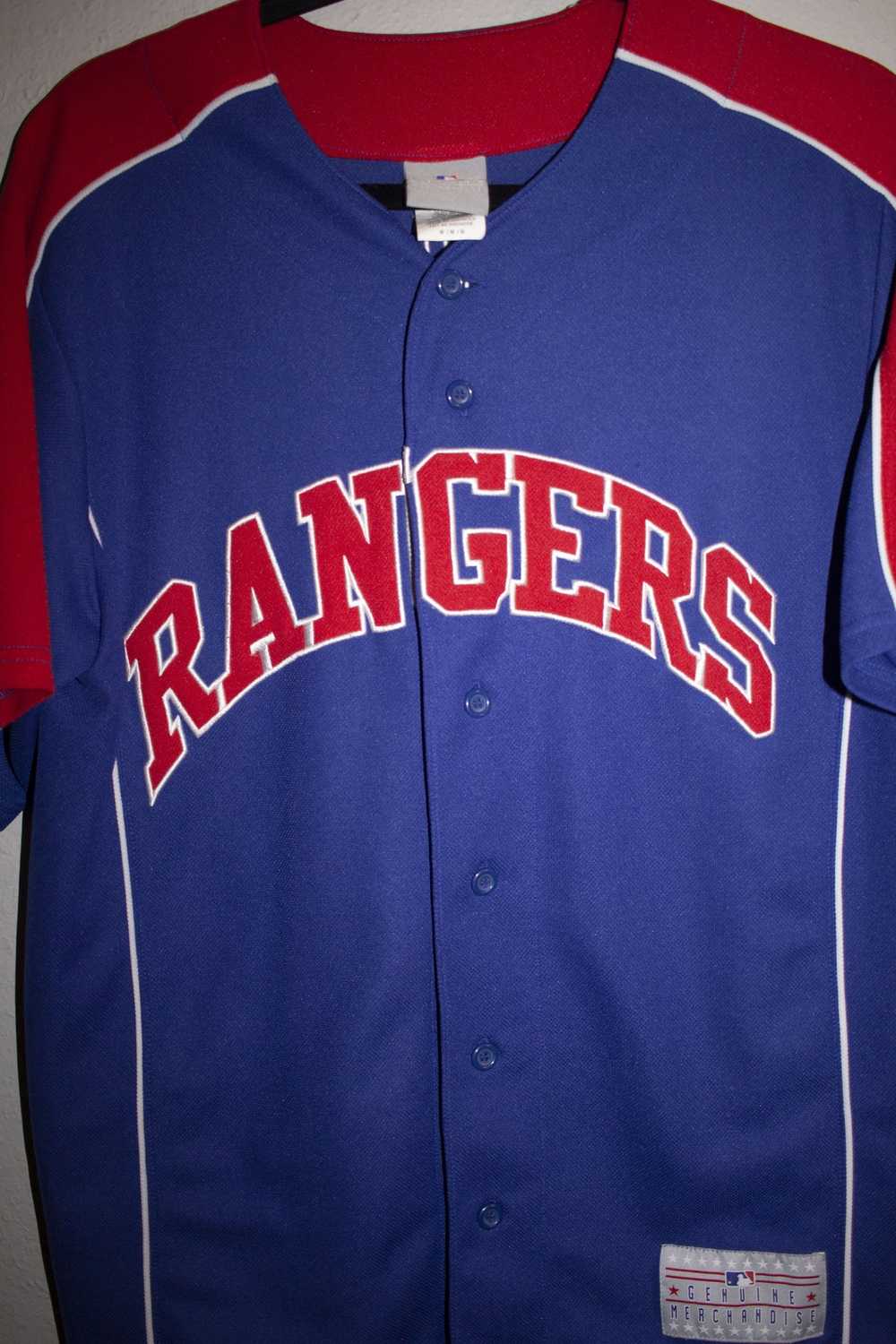MLB × Vintage Texas Rangers Hamilton Jersey - image 4