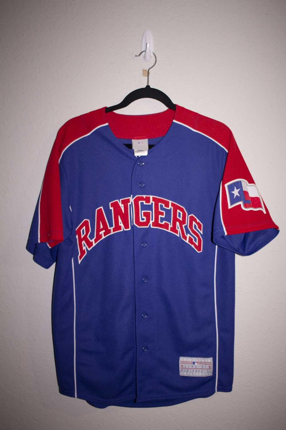 MLB × Vintage Texas Rangers Hamilton Jersey - image 5