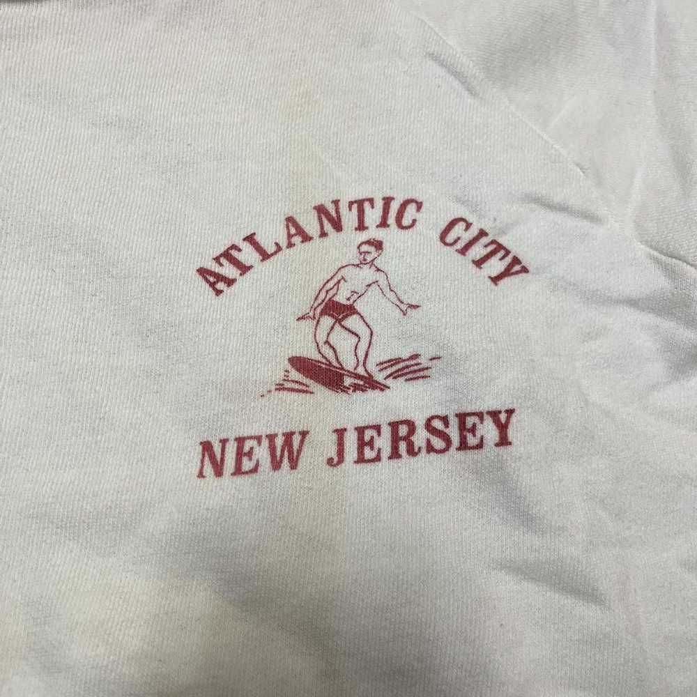 Vintage 50s Atlantic City New Jersey Surf SS Ragl… - image 4