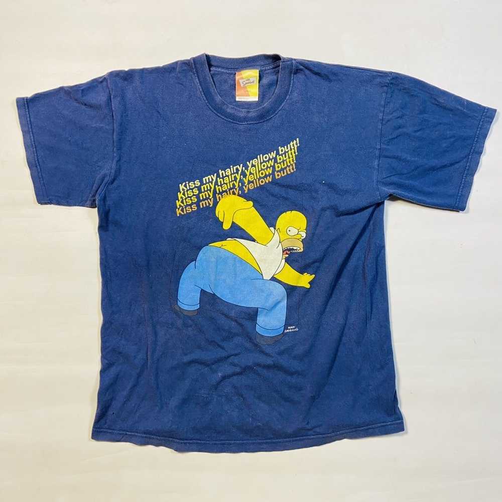 Streetwear × The Simpsons × Vintage 1999 KISS MY … - image 1