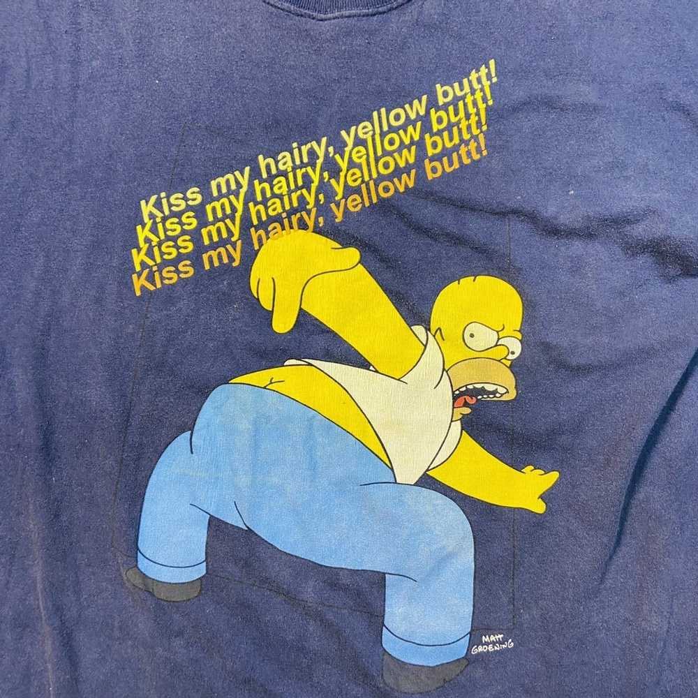 Streetwear × The Simpsons × Vintage 1999 KISS MY … - image 3