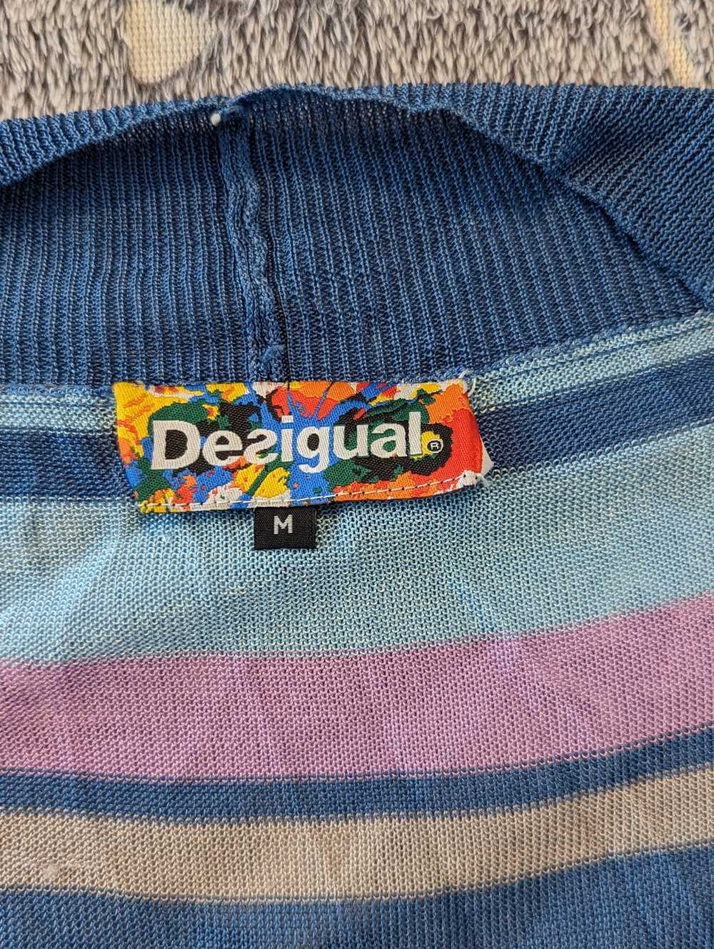 Desigual Degusal Women's Open Front Knit Tunic Ki… - image 2