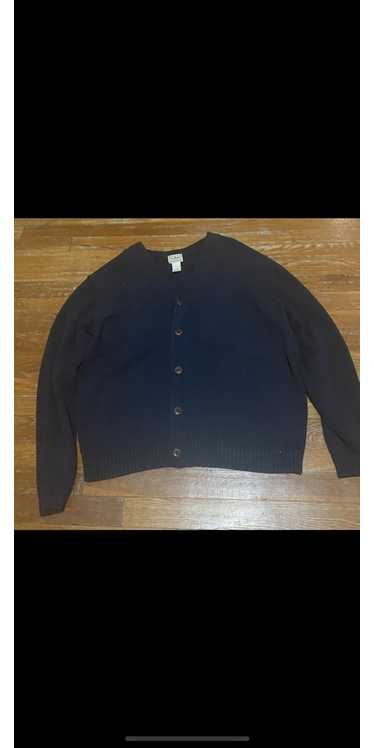 L.L. Bean × Vintage Navy Blue L.L Bean Cardigan - image 1