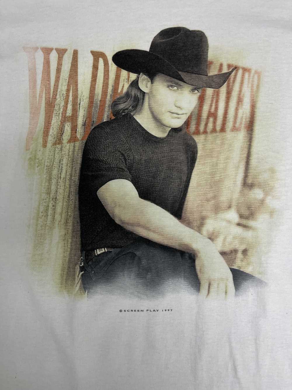 Vintage Wade Hayes Vintage 1990s Country Music T-… - image 2