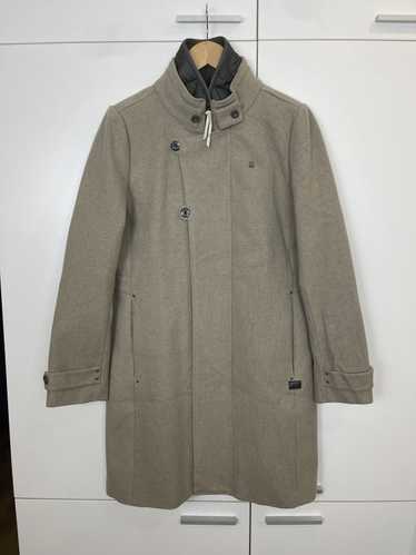 G star minor on sale wool slim coat