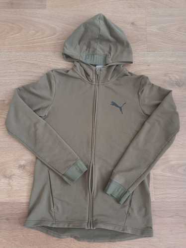 Puma PUMA Urban Sports Hoody Green Sweatshirt Size