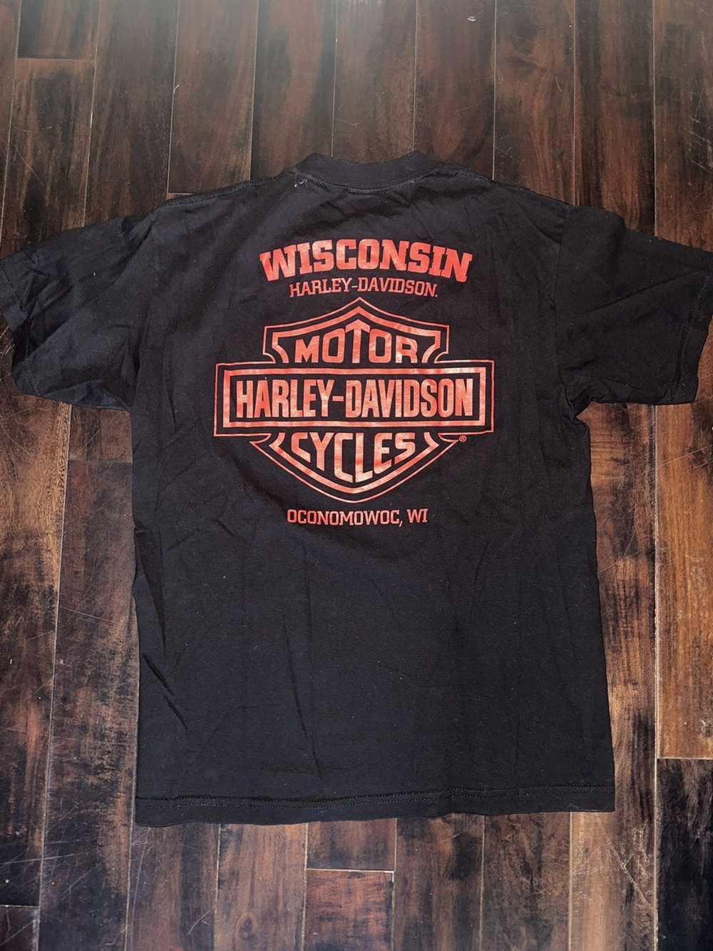 Harley Davidson × Vintage vintage harley tee - image 2