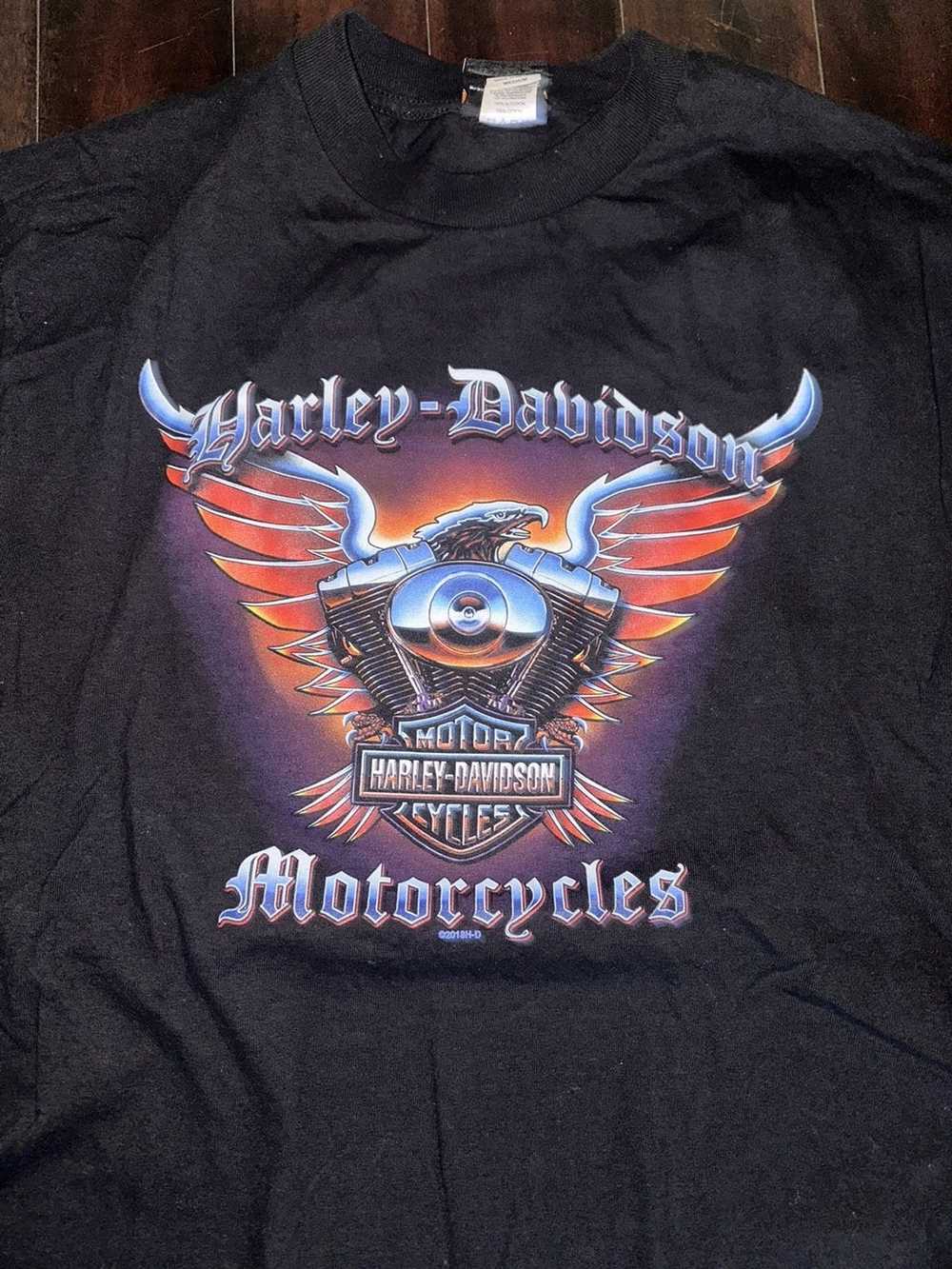 Harley Davidson × Vintage vintage harley tee - image 3