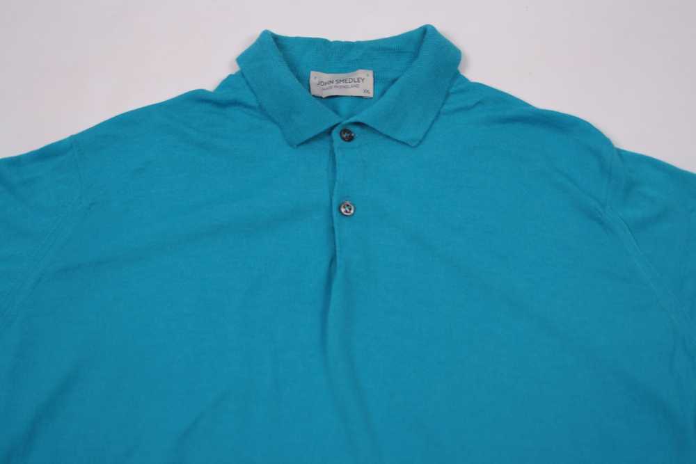 John Smedley John Smedley 100% Wool Polo Shirt Sh… - image 2
