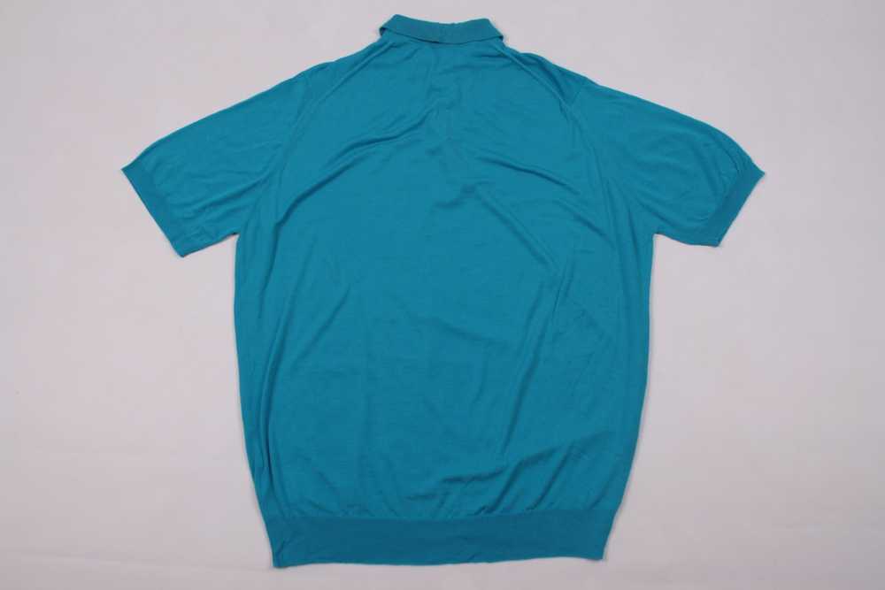 John Smedley John Smedley 100% Wool Polo Shirt Sh… - image 3