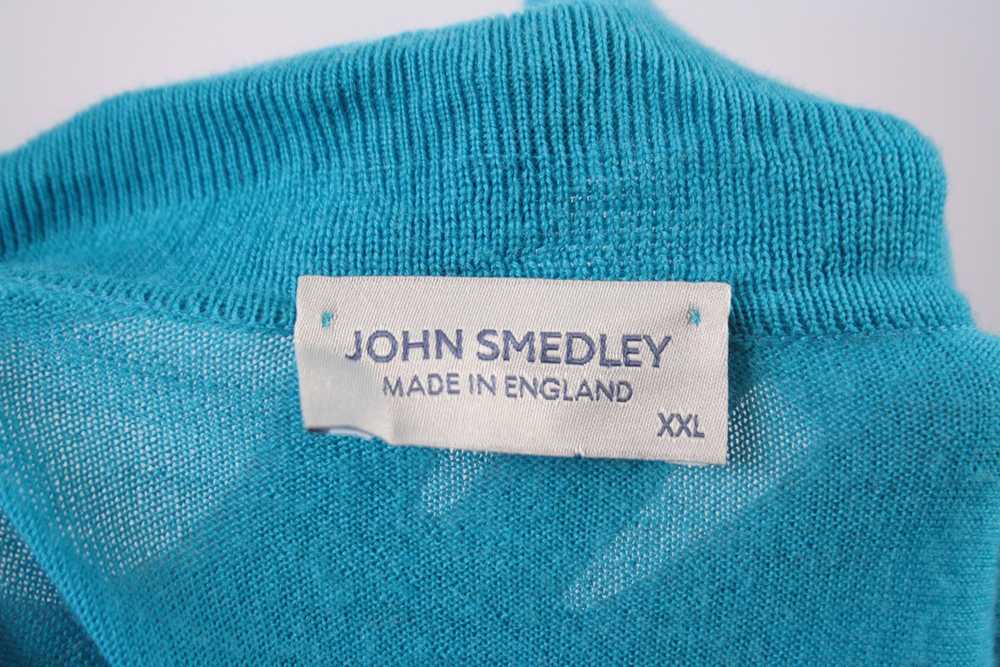 John Smedley John Smedley 100% Wool Polo Shirt Sh… - image 5