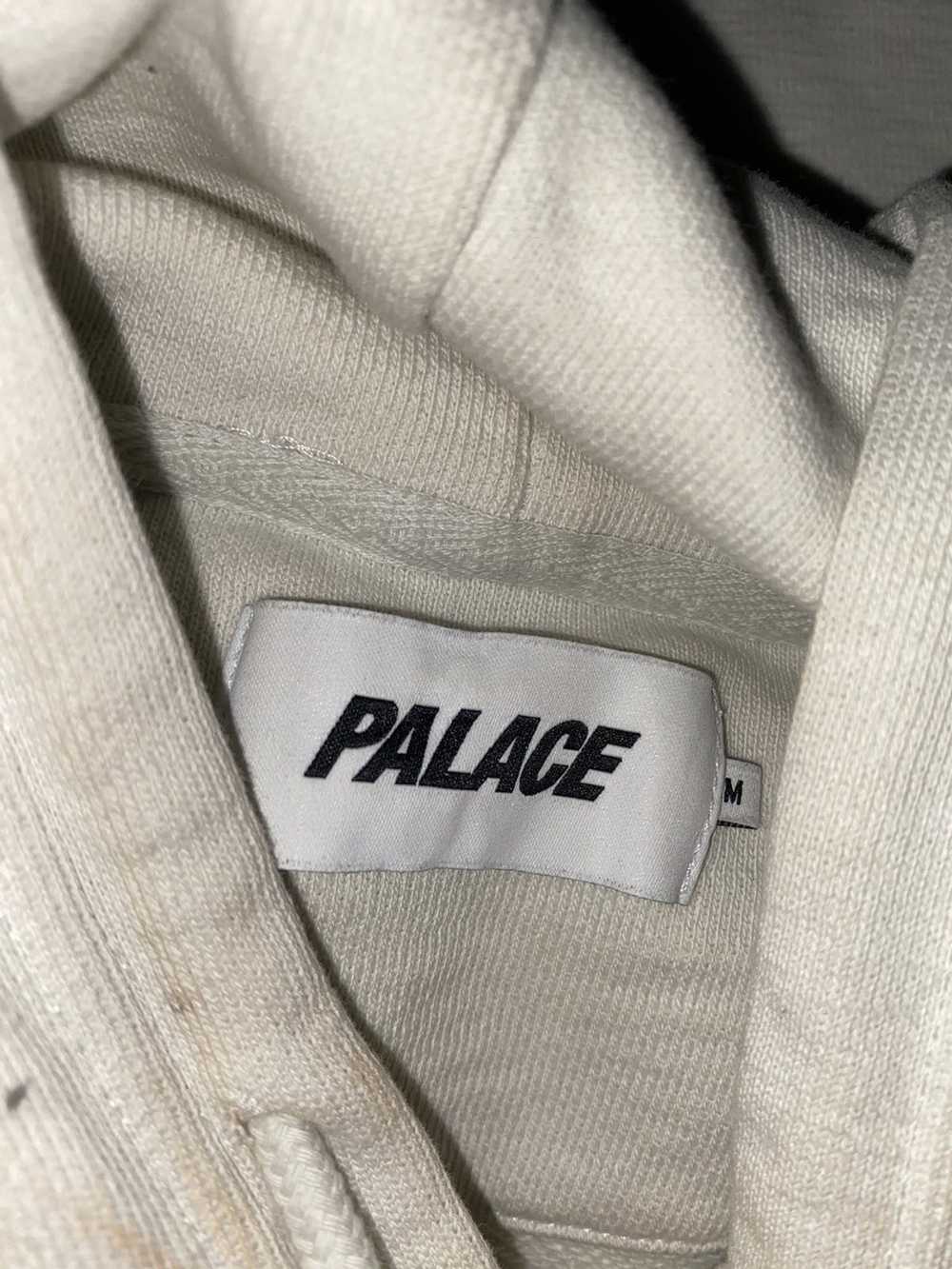 Palace Pal Pocket Slub Hood White - image 4