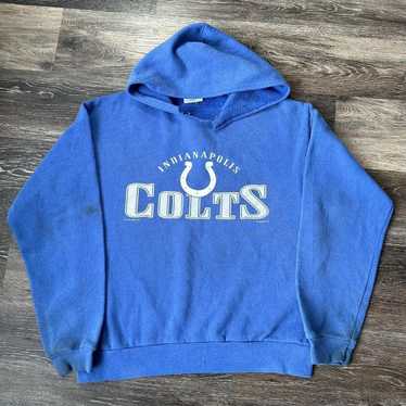 CustomCat Indianapolis Colts Vintage NFL Crewneck Sweatshirt Royal / M