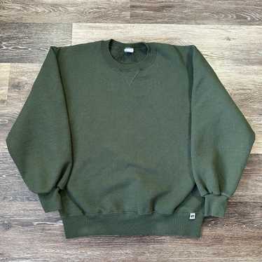 Russell Athletic × Vintage vintage green russell … - image 1